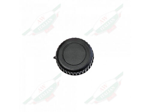 ferrari 61808000 round black plastic knob with pointer