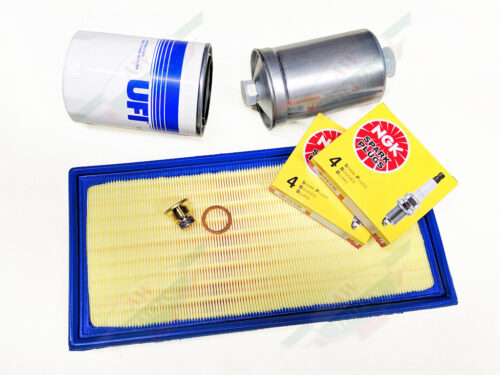AW7328000S filter kit white blue ufi filter and ngk spark plugs with yellow air filter
