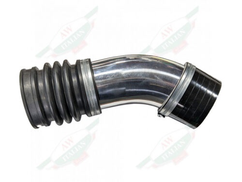 ferrari 118310 air intake pipe aluminum with black rubber hoses