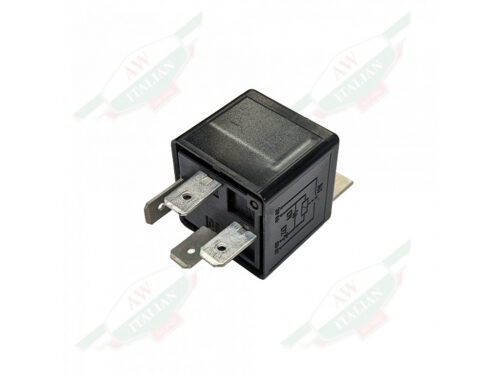 ferrari 131939 electrical relay black plastic with 4 pins