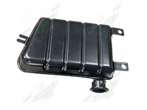 ferrari 109003 black metal coolant tank reservoir with nipples