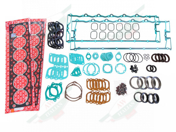 ferrari 151532HS2 gasket set with green gaskets red head gaskets copper and black rubber o-rings