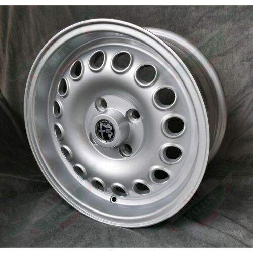 alfa romeo ALGTA715 wheel silver with holes and center cap