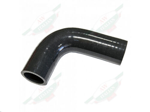 ferrari 181742 black silicone cooling hose curved