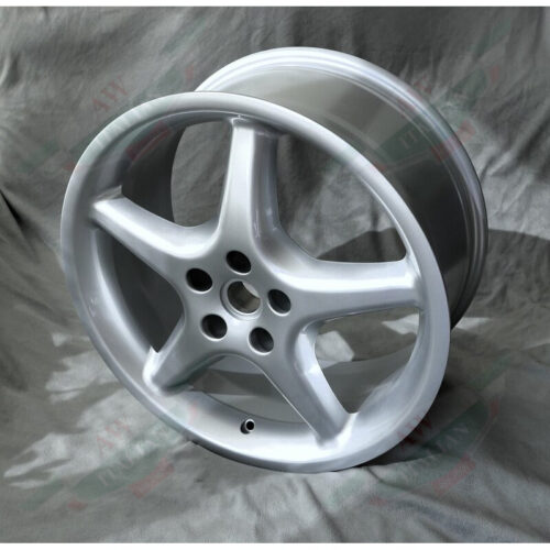 ferrari FE55085185108 456 550 maranello wheel silver 5 spoke with holes