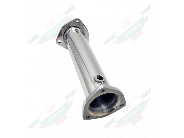 ferrari LA0178RACEP stainless exhaust pipe with flanges and fittings