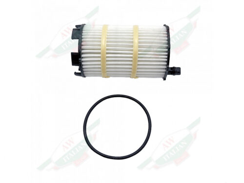 lamborghini 079198405E oil filter white and black with black ring
