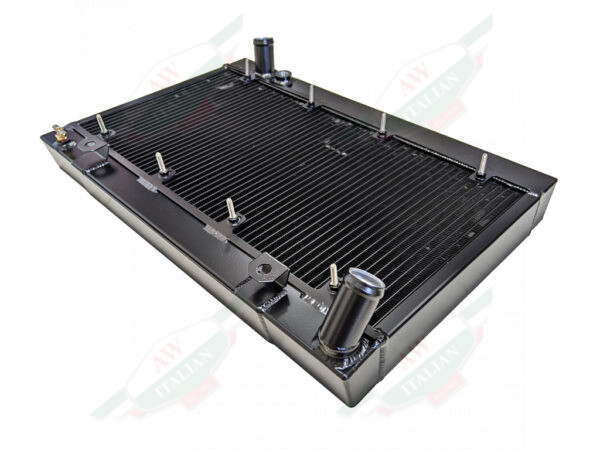 ferrari 126879 radiator black rectangle with pipes