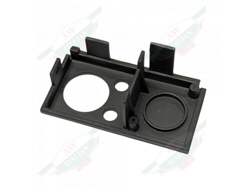 ferrari 64483000 black plastic rectangle with 3 circle holes