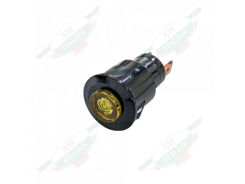 ferrari 40083602 black and yellow plastic warning light