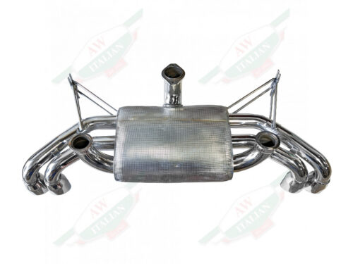 ferrari LA1121GT2 stainless exhaust muffler with 4 tips
