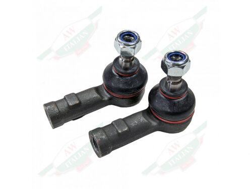 lamborghini 400419811A tie rod ends black metal with stud and nut