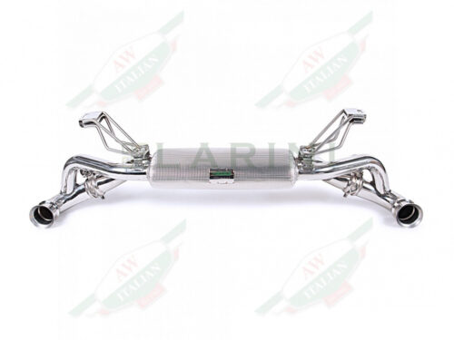 lamborghini LA0087GT2A exhaust muffler silver pipes