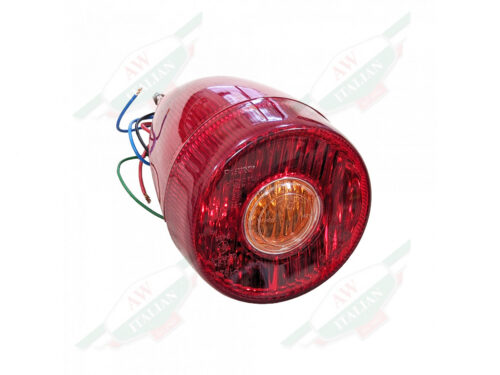 ferrari 185670 red tail light lens with amber center circle