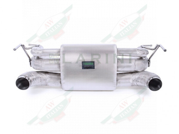 ferrari LA0069GT3 larini muffler silver with pipes