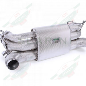 ferrari LA0266GT2A larini muffler silver with pipes