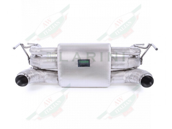 ferrari LA0266GT2A larini muffler silver with pipes