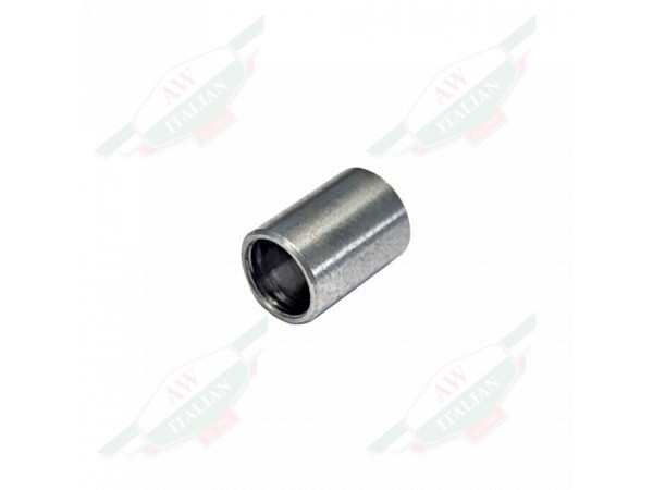 silver metal cylinder on white background