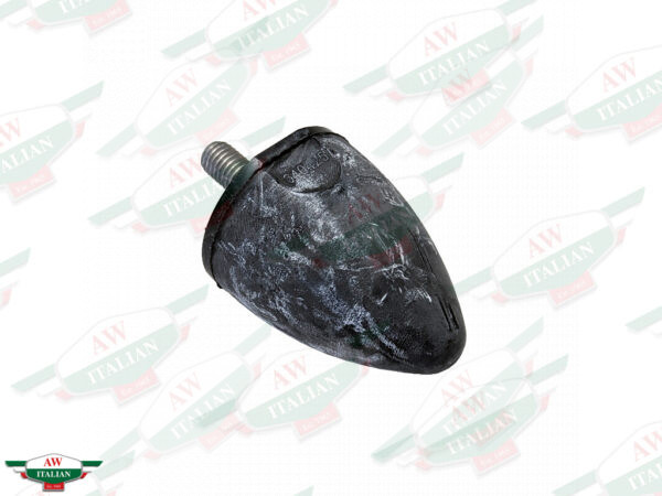 ferrari 640425 black rubber cone with threaded stud