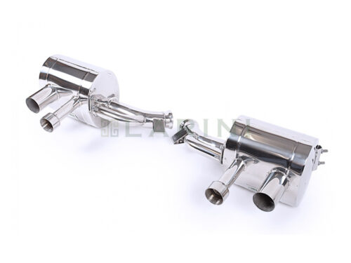 ferrari LA0112SRS polished exhaust mufflers with pipes