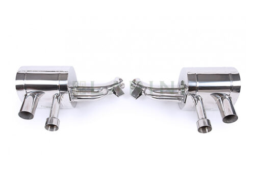 ferrari LA0113SRS polished exhaust mufflers with pipes