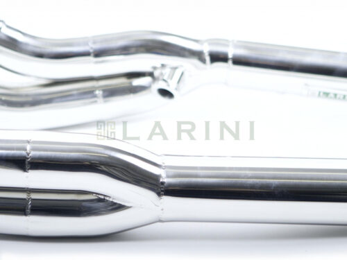 ferrari LA0143RACEP polished exhaust pipes