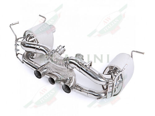 ferrari LA0265GT2A exhaust muffler with pipes