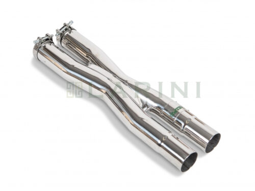 ferrari LA0410CSCENT polished exhaust x pipe