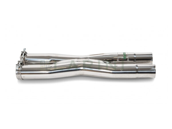 ferrari LA0410CSCENT polished exhaust x pipe