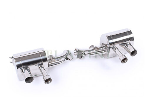 ferrari LA3435CSRSVC polished exhaust mufflers with pipes