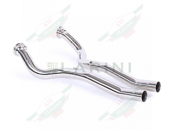 ferrari LA8801RACEP polished exhaust pipes
