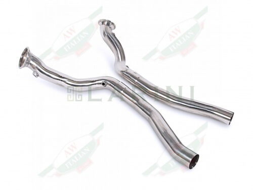 ferrari LA8802RACEP polished exhaust pipes