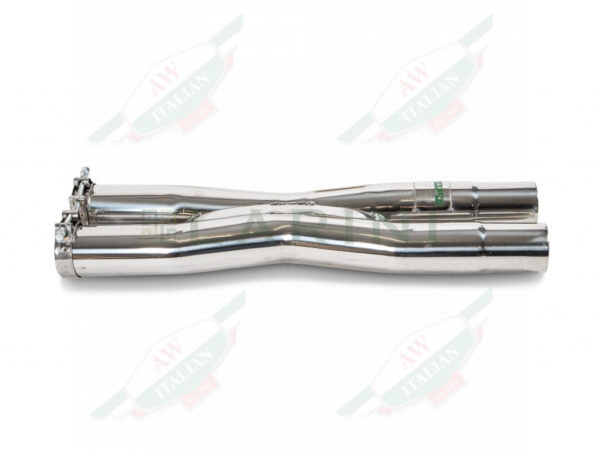 ferrari LA9016CSCENT polished exhaust x pipe