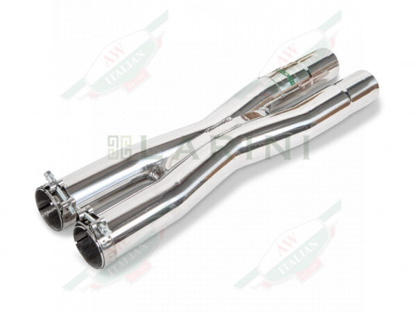 ferrari LA9016CSCENT polished exhaust x pipe