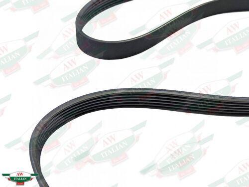 maserati 771134 black ribbed belt