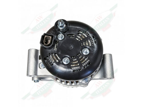 alternator silver with gold ribbed pulley