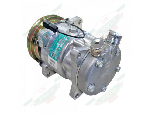ferrari 123205 ac compressor silver with gold pulley