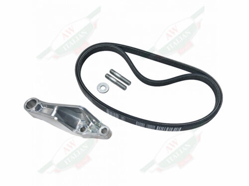 ferrari 70000809/A metal bracket with black rubber belts