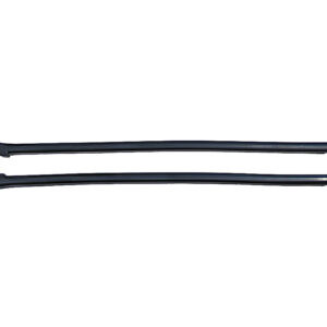 two black rubber strips
