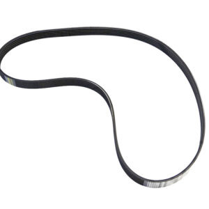 black round rubber belt