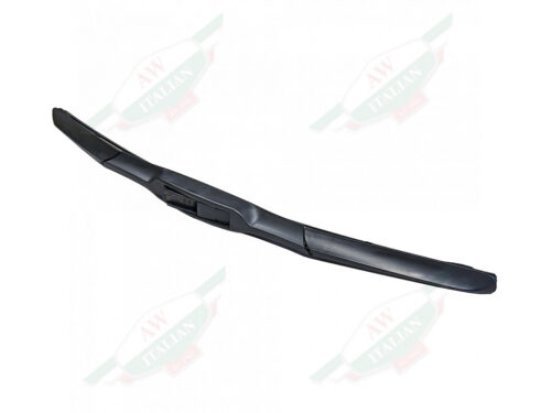 black curved wiper blade