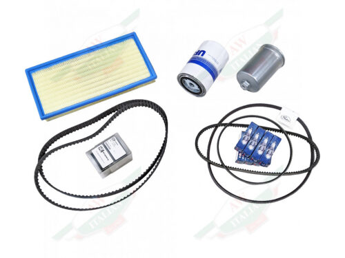 filters and belts and spark plugs