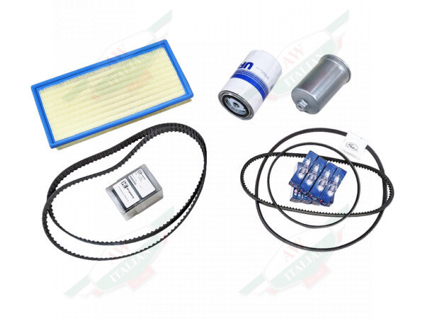 filters and belts and spark plugs