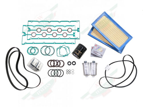 service kit with filters green gaskets belts and seals
