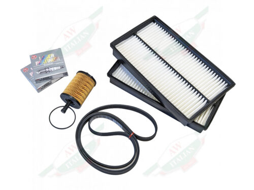 filters, belts, oil filter kit