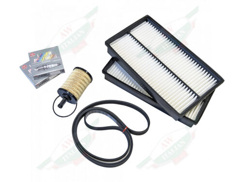 filters, belts, oil filter kit