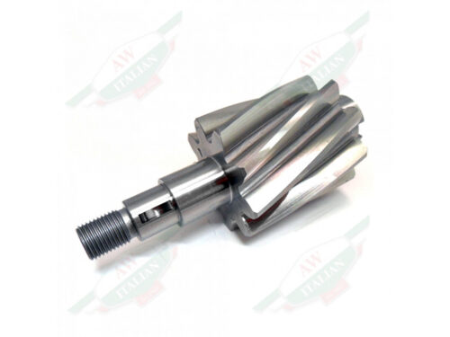 gear teeth with threaded shaft