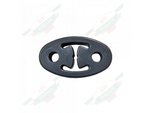 black oval rubber part with holes
