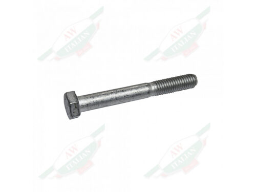 grey threaded hex bolt