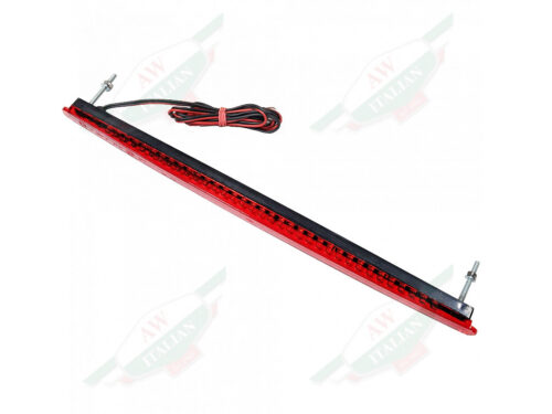 thin red light strip with wire